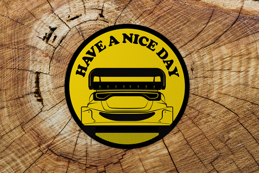 Have a nice day sticker